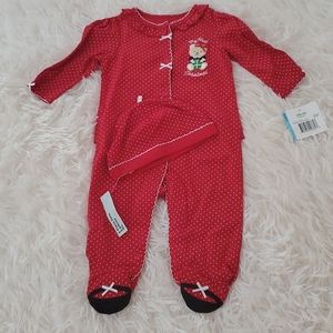 NWT Little Me,Size 6 mos 1st Xmas